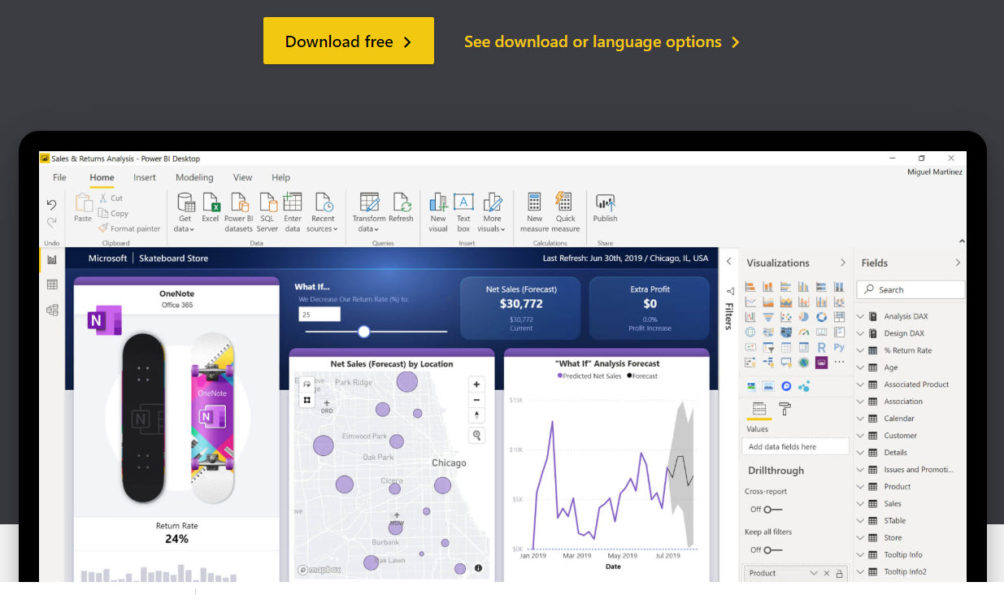 Power BI Download Data Science Review