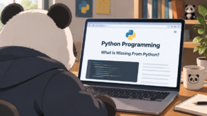 Panda programming in Python.